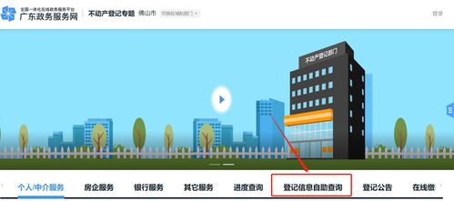 佛山市不動產(chǎn)登記信息查詢方式及信息技術(shù)咨詢服務指南